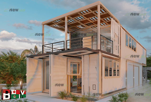 212 – The Breezy, 2 Bed 2 Bath, 4 x 40 ft, 135 m² (Container Home) - Image 3