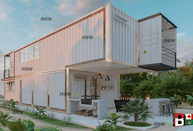 212 – The Breezy, 2 Bed 2 Bath, 4 x 40 ft, 135 m² (Container Home) - Image 4