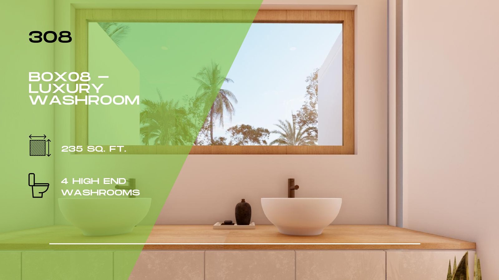 308 – BOX 08 Luxury Public Bathroom